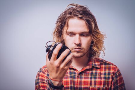 Clock Manの写真素材