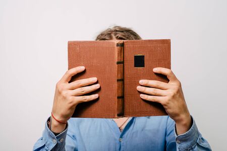 The man with a book