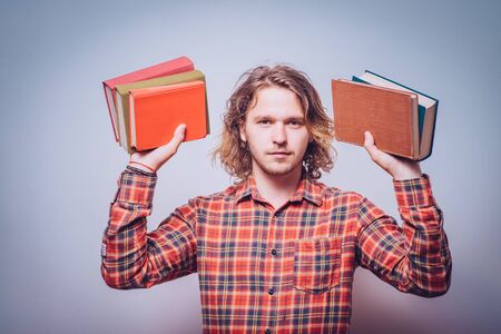 The man with a book