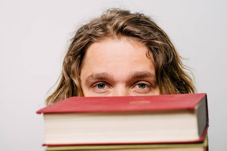The man with a book