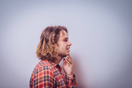 Man thinksの写真素材