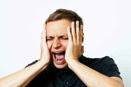 Despair manの写真素材