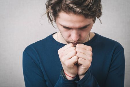 praying man