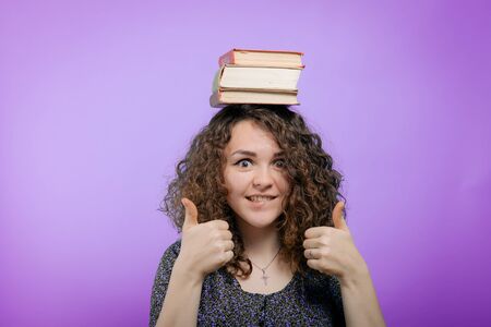 The woman with the book