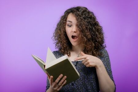 The woman with the book