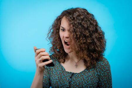 Woman with smartphone