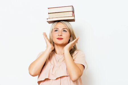 The woman with the book