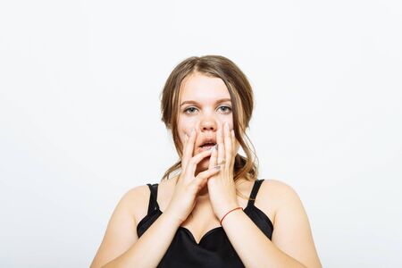 Despair womanの写真素材