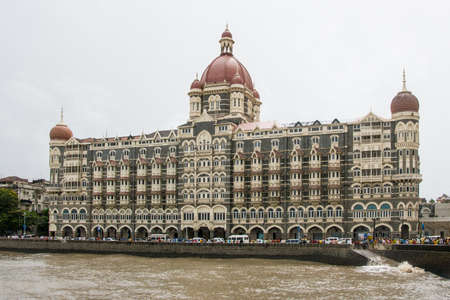 The Taj hotel in Mumbai, Indiaのeditorial素材