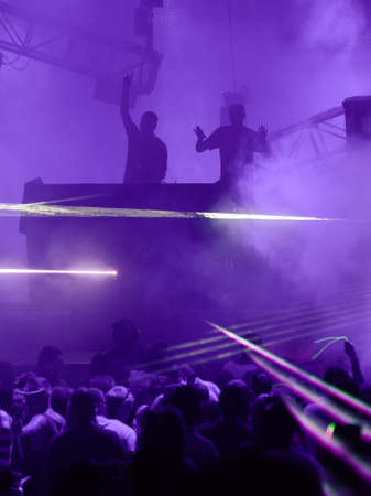 DJ Set at Summadayze in  Melbourne, Australiaの写真素材