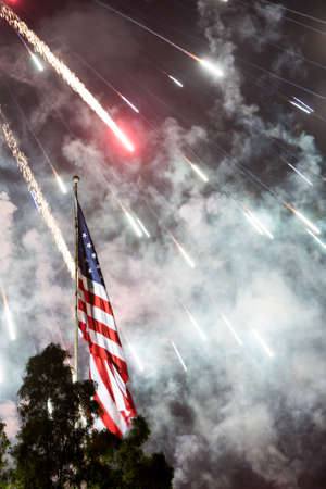 Independance Day Fireworksの写真素材