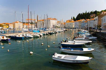 Piran Harbourのeditorial素材
