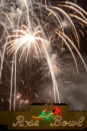 July 4th Fireworks at the Rose Bowl