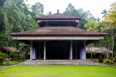 The famous Gunung Kawi Temple in Sebatu, Tegallalang, Bali, Indonesiaの写真素材