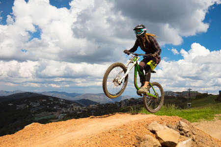 Mountain Bike Riders at Mt Buller