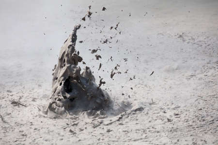 Wai-O-Tapu Mud Poolの写真素材