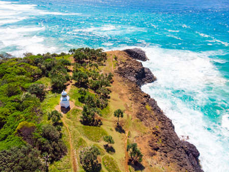 Fingal Head Lighthouseの写真素材