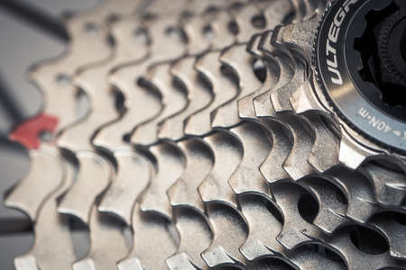 Bike Rear Cassetteの写真素材