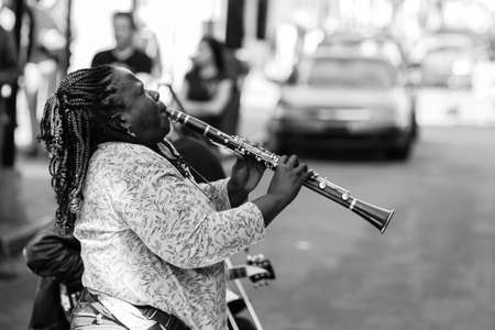 New Orleans Street Performersのeditorial素材