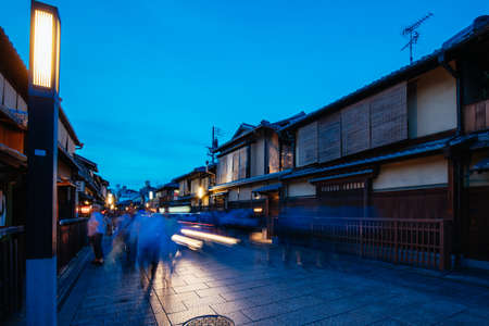 Gion District at Nightのeditorial素材