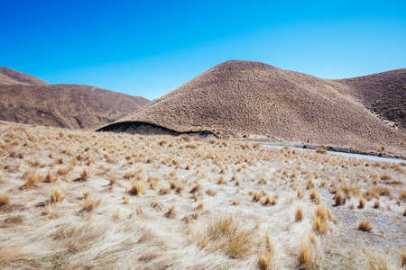 Lindis Passの写真素材