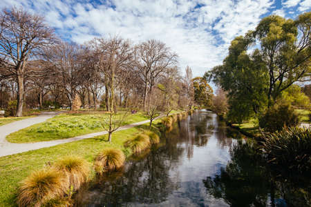 Christchurch Botanic Gardens in New Zealand