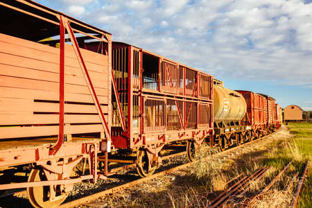 Old Vline Victorian Train Carriage