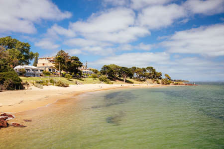 Cowes Foreshore on Philip Island in Australiaの写真素材