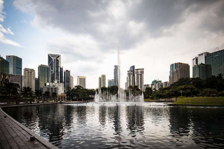 KLCC Park in Kuala Lumpur Malaysia