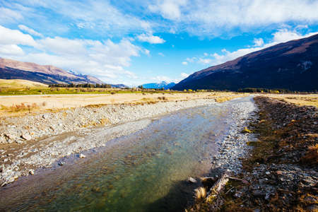Landscape around Glenorchy and Paradise in New Zealand