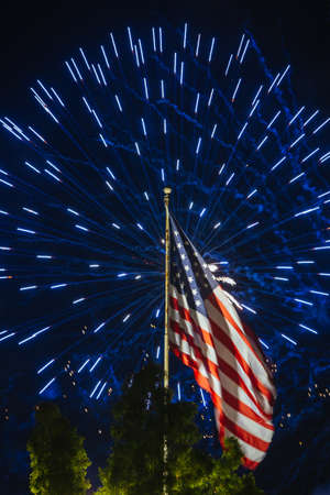 Independance Day Fireworksの写真素材