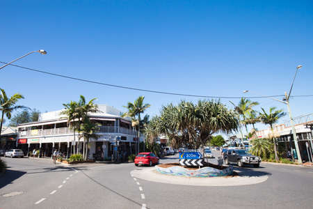 Byron Bay Town Centre in NSW Australia