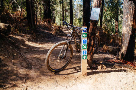 Buxton Mountain Bike Park in Australia