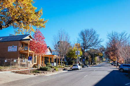 Marysville in Autumn Colours in Australiaのeditorial素材