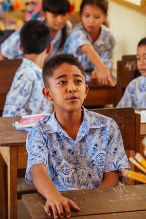 Balinese School Children in Indonesiaのeditorial素材