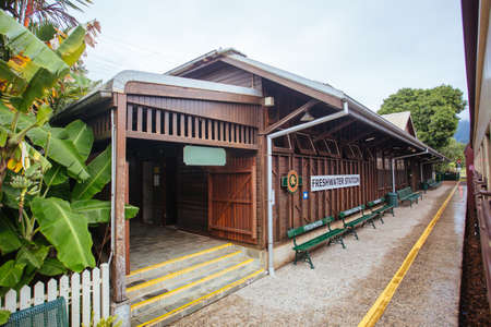 Historic Kuranda Scenic Railway in Australiaのeditorial素材