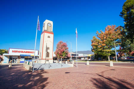 Township of Bright in Australiaのeditorial素材