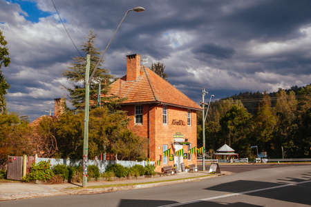 The Township of Cobargo in Australiaのeditorial素材