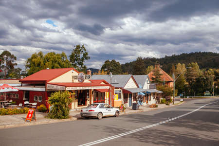 The Township of Cobargo in Australiaのeditorial素材