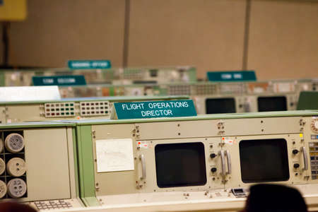 Mission Control Center Houston Texas USA