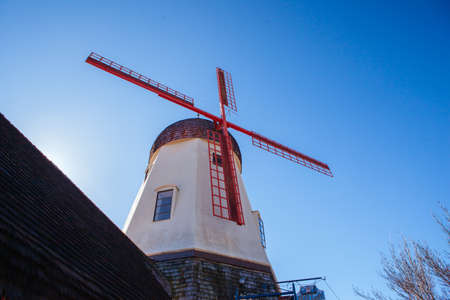 Town of Solvang in California USAのeditorial素材
