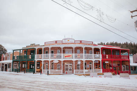 Town of Cloudcroft in New Mexico USAのeditorial素材