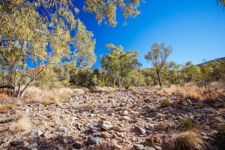 Serpentine Gorge Northern Territory Australiaの写真素材