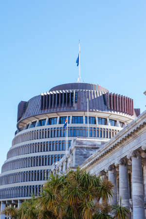 Wellington Parliament in New Zealand