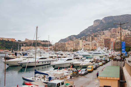 Streets of Monte Carlo Monacoのeditorial素材
