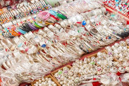 Jewellery on Display in Ubud Indonesia