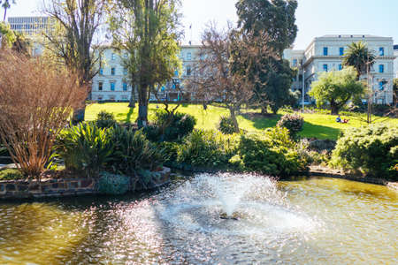 Quiet Melbourne Streets During Coronavirus Pandemic and Stage 4 Lockdownのeditorial素材