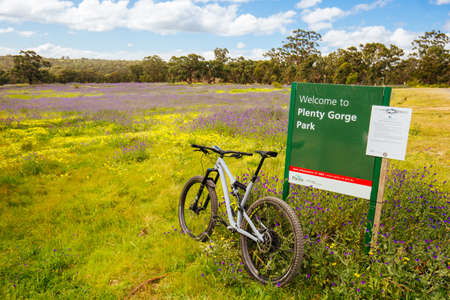 Plenty Gorge Parklands in Australiaの写真素材