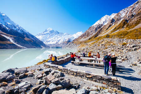 Hooker Valley Track Mt Cook New Zealand