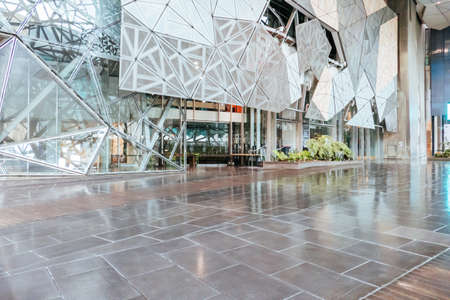 Quiet Melbourne Streets During Coronavirus Pandemicのeditorial素材